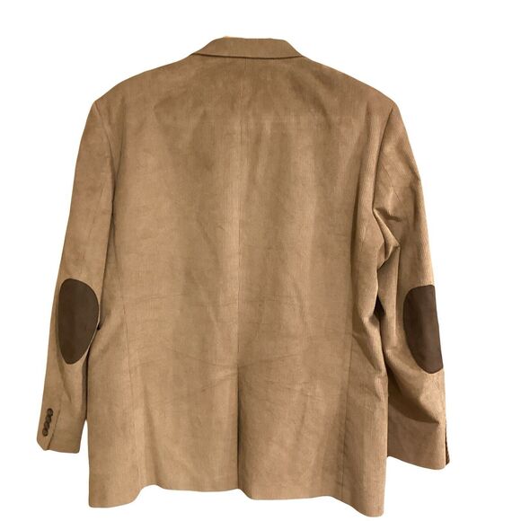 Chaps Ralph Lauren Corduroy Blazer Men’s 46L Ralphcore Preppy Light Academia - Picture 2 of 14